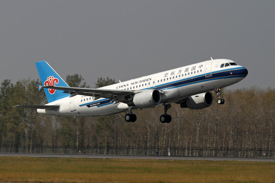 中国南方航空航班起飞