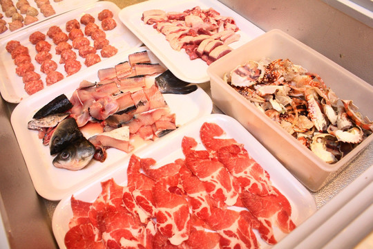 鱼片肉片