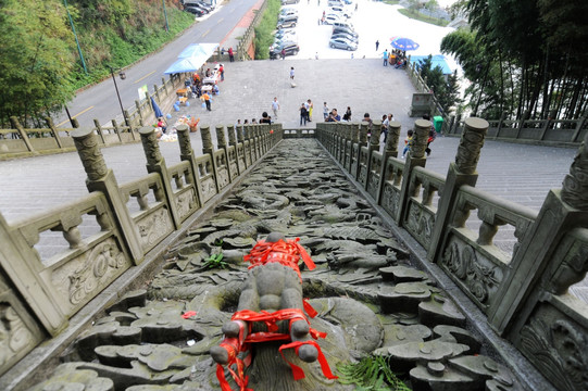 九龙 蜀南竹海龙呤寺