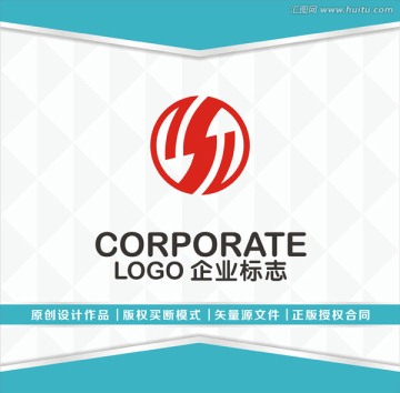 S字母创意logo