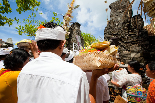 巴厘岛土著民 祭祀活动