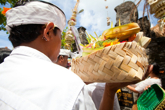 巴厘岛土著民 祭祀活动