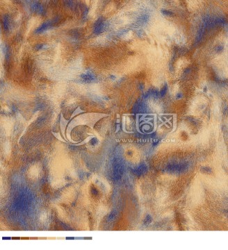 马头混色机理数字印花地毯