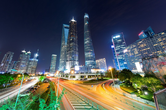 陆家嘴夜景