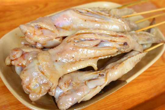 鸡翅烤串