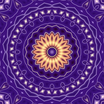 紫色花纹