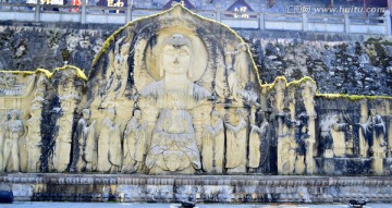 灵山寺 浮雕