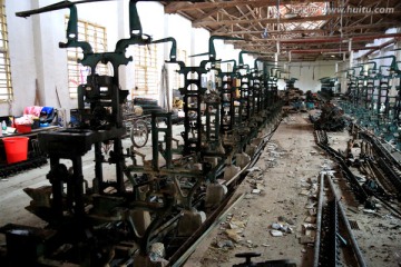工厂 设备 机器 缫丝厂