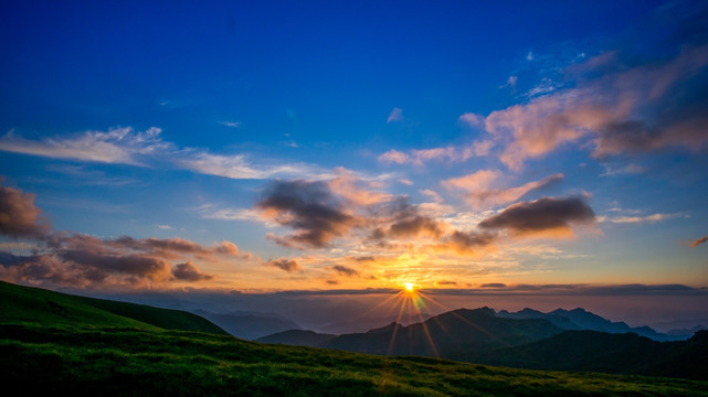 高山日出