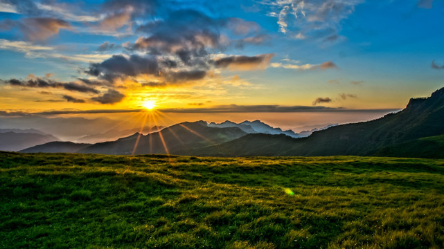 高山日出