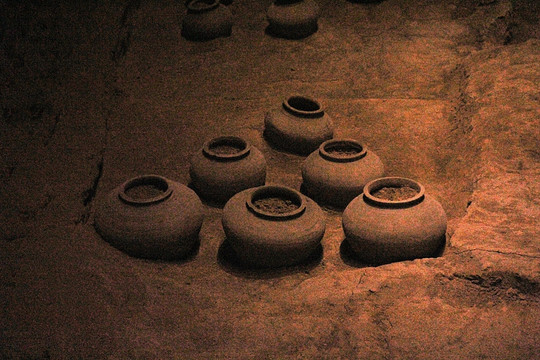 汉阳陵 出土陶器陶俑