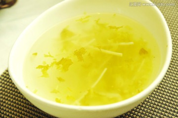 雪菜笋丝汤