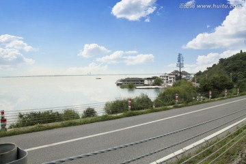 湖边美景