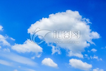 蓝天白云风景 天空图片
