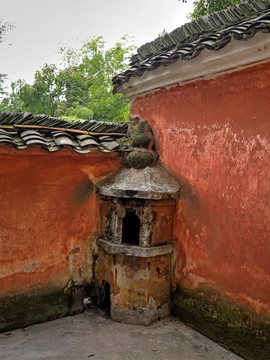 金华九峰山 九峰禅寺 焚纸炉