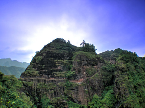 金华九峰山 达摩峰 九峰栈道