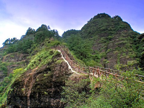 金华九峰山 达摩峰 仙人桥