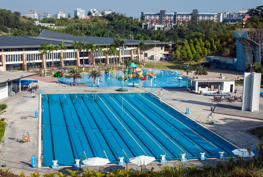 游泳池 李宁体育园