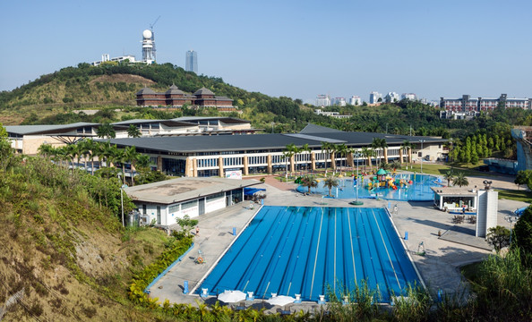 游泳池 李宁体育园