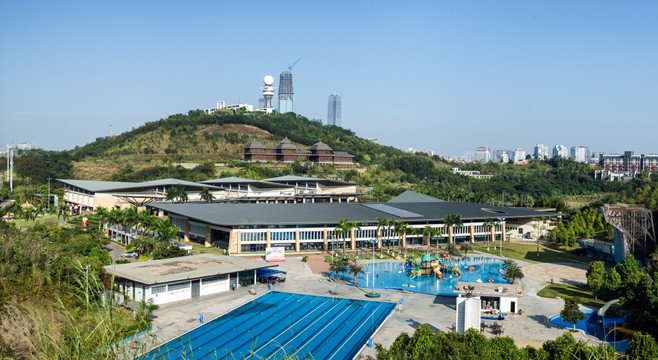 李宁体育园 游泳池