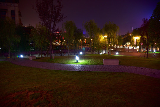 茅台镇 夜景