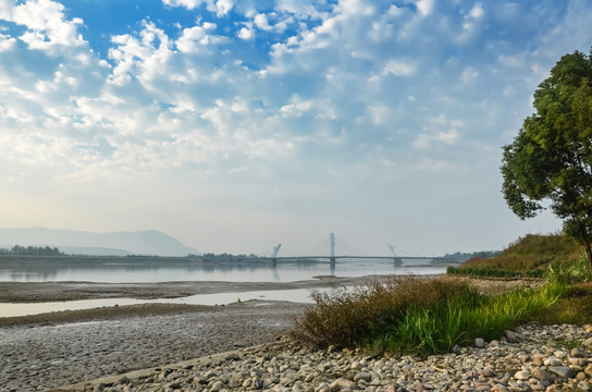 汉江河滩