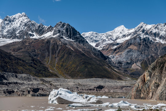 西藏八宿来古冰川