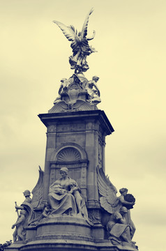 英国街景石像