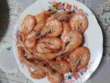 清蒸对虾