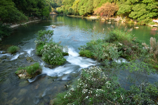 花溪公园 山水风景