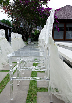 座椅 婚礼布景 巴厘岛 天空水