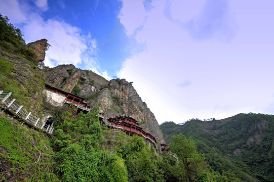 建德大慈岩清音阁 全景