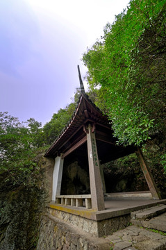 建德大慈岩 梦樵亭 凉亭