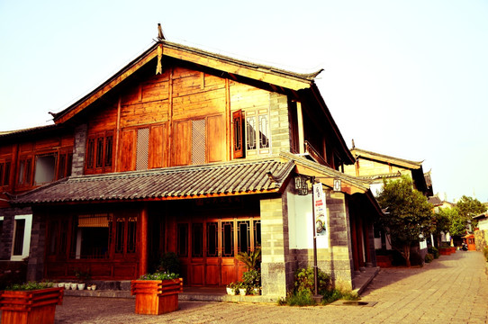 丽江古镇 老房子