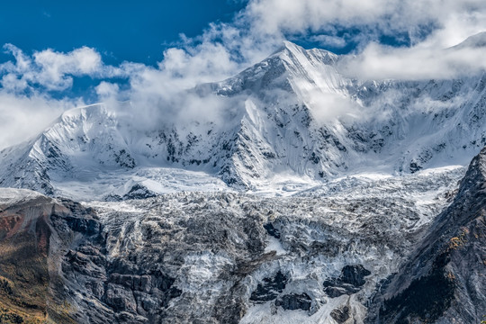 西藏波密米堆冰川