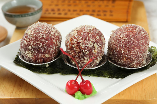脆皮芝士牛肉球