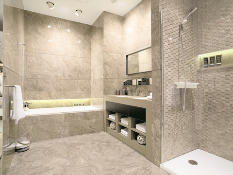 瓷砖场景之现代浴室