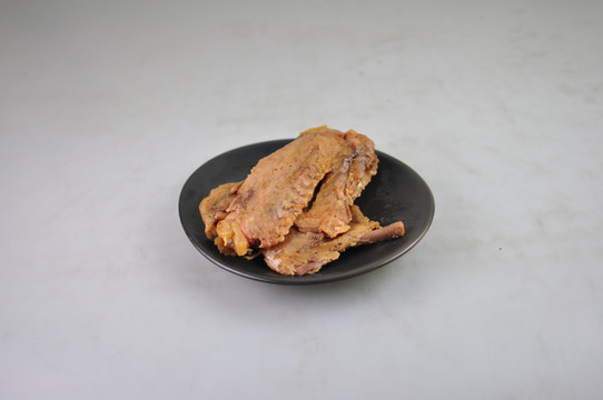 美食拍照卤味鸭翅