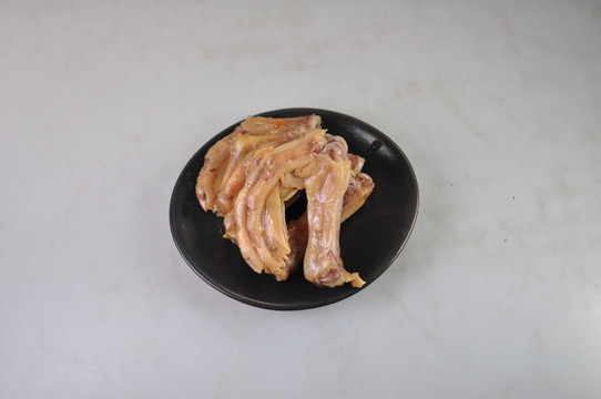 美食拍照卤味鸭掌