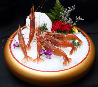 牡丹虾刺身
