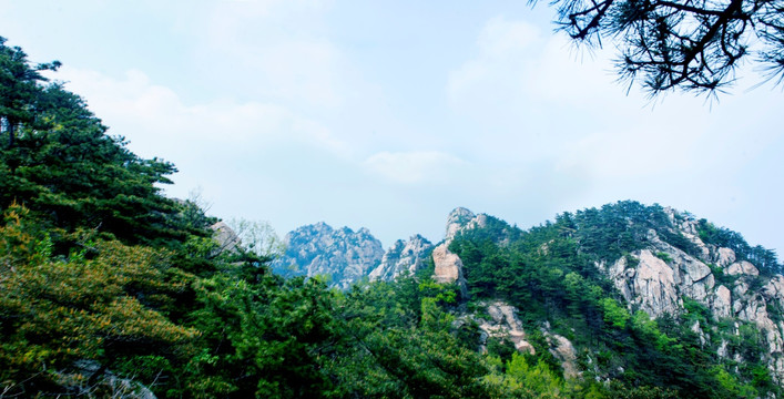 沂蒙山区 秀美蒙山  大山