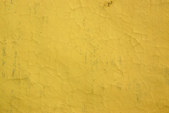 黄色水泥墙墙面