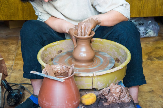 陶罐制作