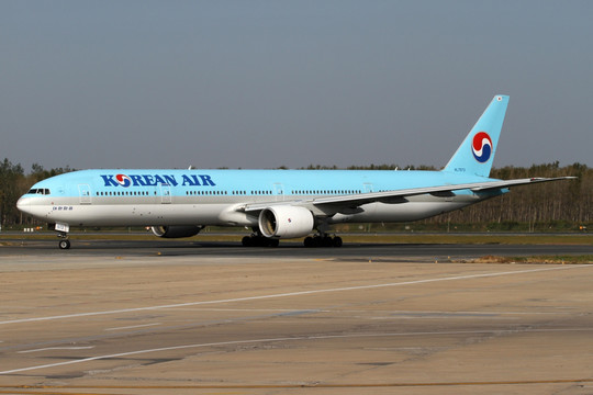 大韩航空波音777宽体客机
