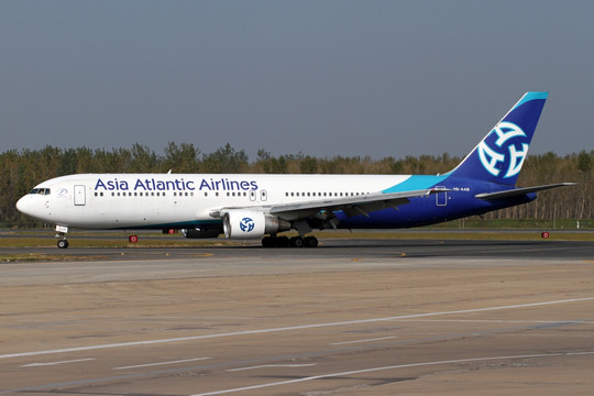 亚洲大西洋航空 波音767飞机