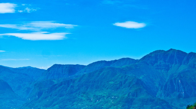 大山 山岭