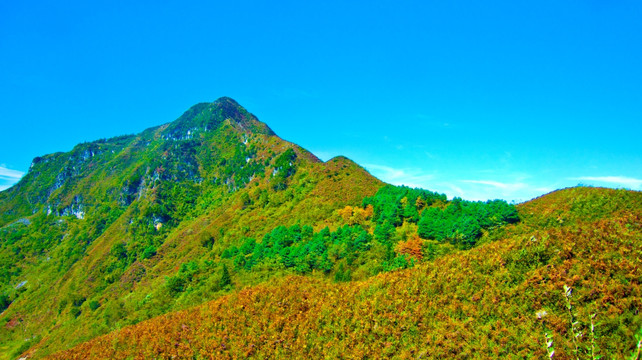 山脉 山棱