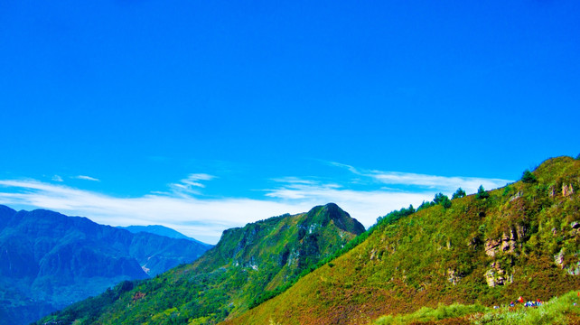 山岭 青山