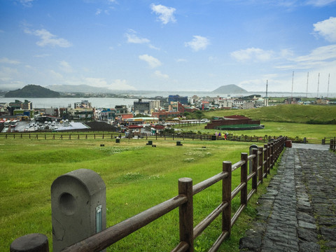 济州岛日出峰