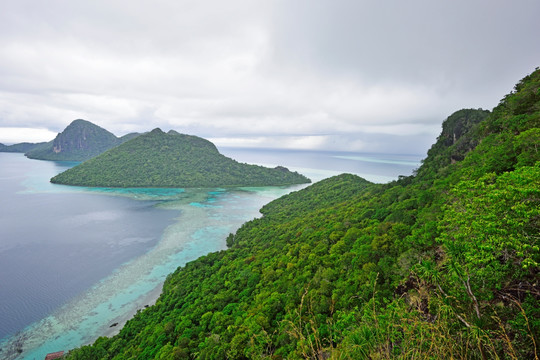 海岛 岛屿 仙本娜珍珠岛